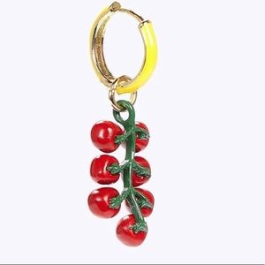 Manrepeller Tomato Vine Charm Earring